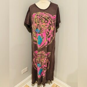 Magnolia Pearl Tiger Cry Tee Dress NWT